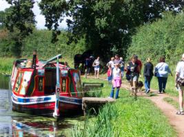Canal Boat Trip on the Tiverton Canal